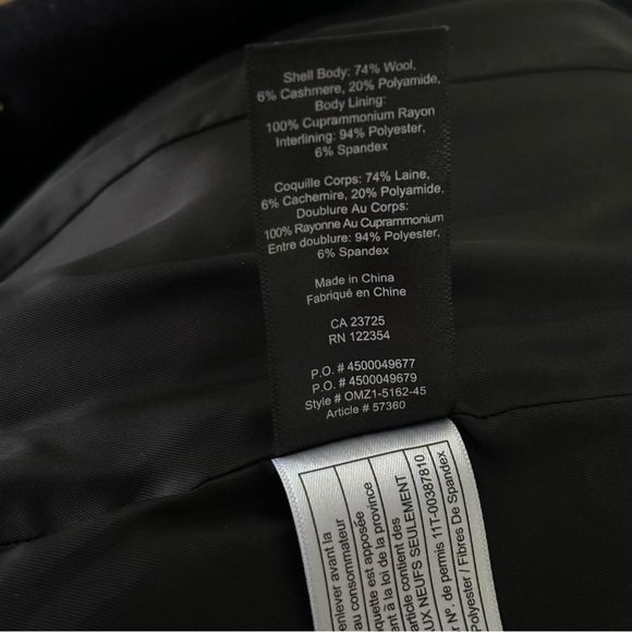 Aritzia Babaton Cristobal Wool-Cashmere Blend Coat - Picture 13 of 13